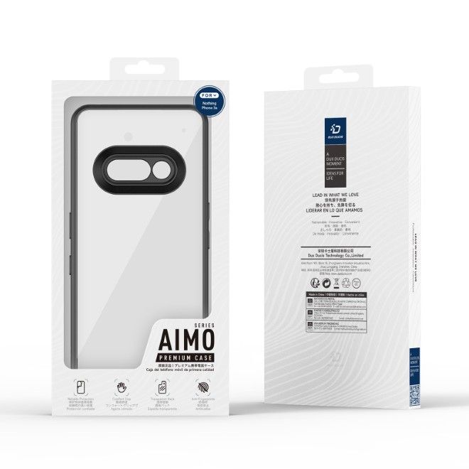 Dux Ducis - Nothing Phone (3a) Hülle - Hardcase - Aimo Series - schwarz