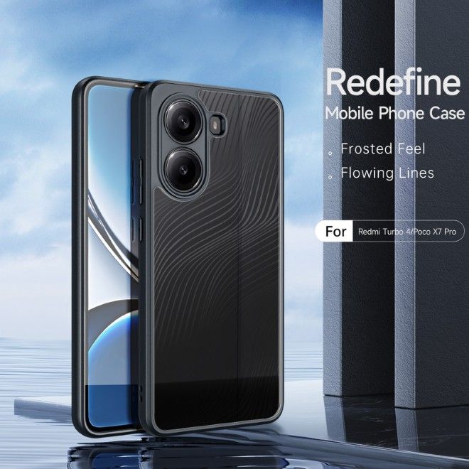 Dux Ducis - Xiaomi Poco X7 Pro Hülle - Hardcase - Aimo Series - schwarz