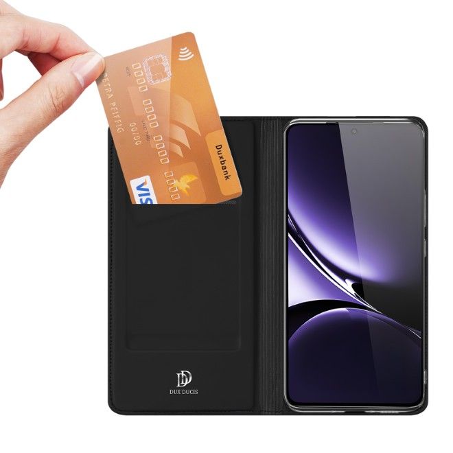 Dux Ducis - Xiaomi Poco X7 Pro Hülle - Handy Bookcover - Skin Pro Series - schwarz