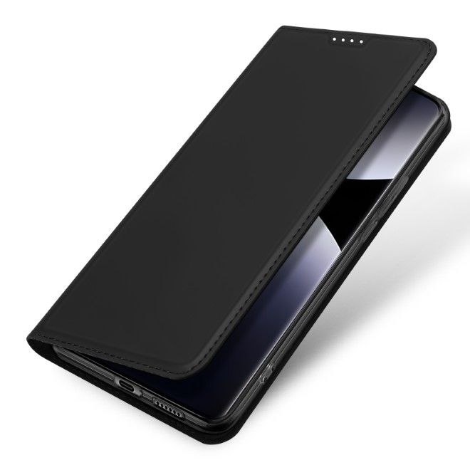 Dux Ducis - Xiaomi Redmi Note 14 Pro 4G Hülle - Handy Bookcover - Skin Pro Series - schwarz