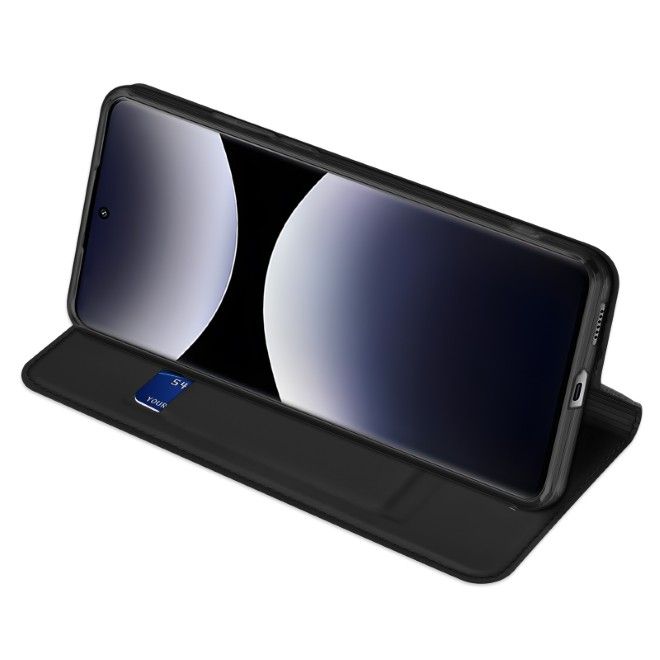 Dux Ducis - Xiaomi Redmi Note 14 Pro 4G Hülle - Handy Bookcover - Skin Pro Series - schwarz