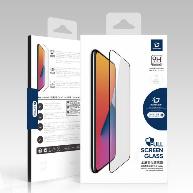 Dux Ducis - Asus Zenfone 12 Ultra Schutzglas Displayschutz - 10D-O Series - schwarz
