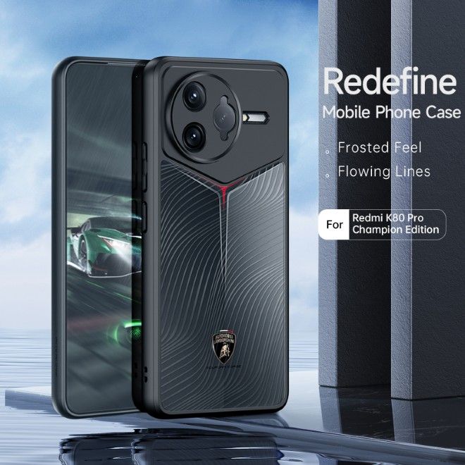 Dux Ducis - Xiaomi Redmi K80 Pro Champion Edition Hülle - Hardcase - Aimo Series - schwarz