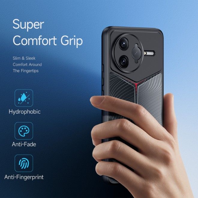 Dux Ducis - Xiaomi Redmi K80 Pro Champion Edition Hülle - Hardcase - Aimo Series - schwarz