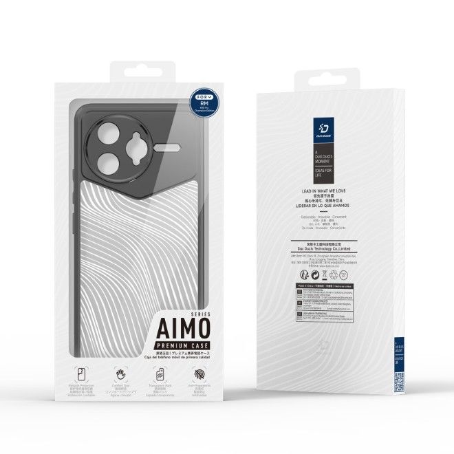 Dux Ducis - Xiaomi Redmi K80 Pro Champion Edition Hülle - Hardcase - Aimo Series - schwarz