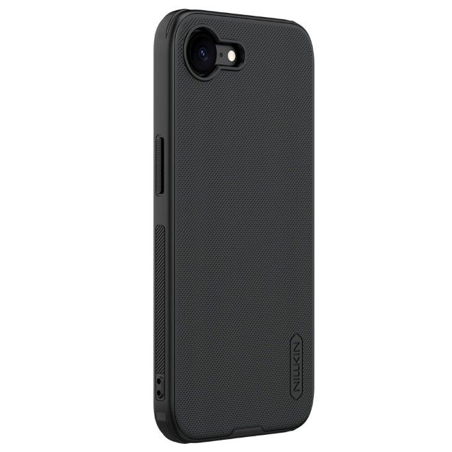 Nillkin - iPhone 16e Hülle - Kunststoff Case - Super Frosted Shield Pro Series - schwarz