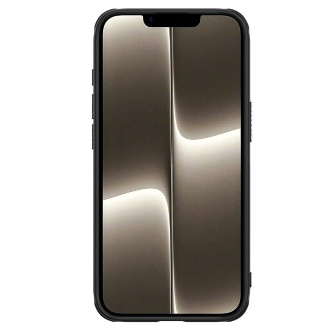 Nillkin - iPhone 16e Hülle - Kunststoff Case - Super Frosted Shield Pro Series - schwarz