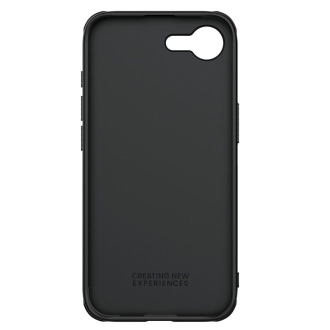 Nillkin - iPhone 16e Hülle - Kunststoff Case - Super Frosted Shield Pro Series - schwarz