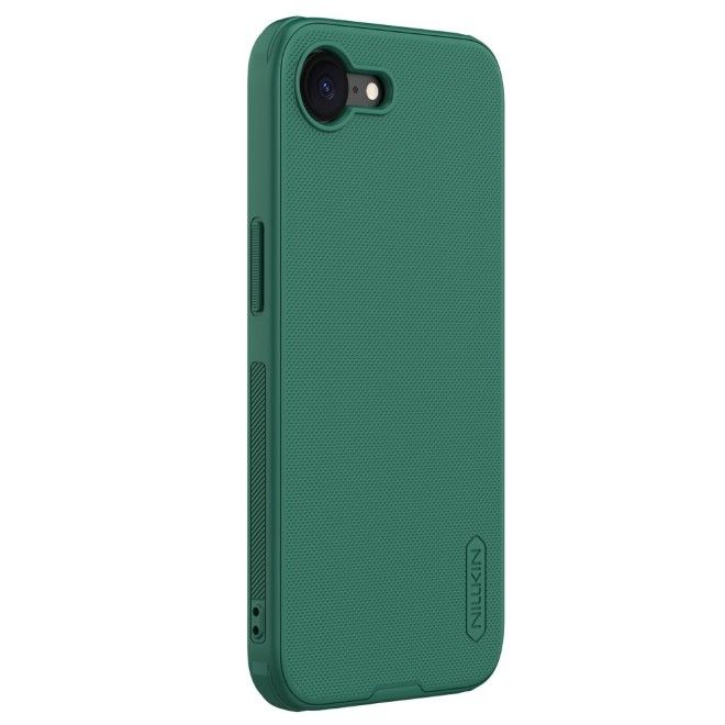 Nillkin - iPhone 16e Hülle - Kunststoff Case - Super Frosted Shield Pro Series - grün