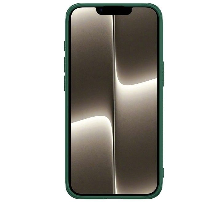 Nillkin - iPhone 16e Hülle - Kunststoff Case - Super Frosted Shield Pro Series - grün
