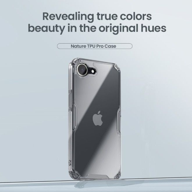 Nillkin - iPhone 16e Hülle - TPU Soft Case - Nature Pro Series - transparent