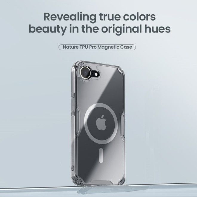 Nillkin - iPhone 16e Hülle - TPU Soft Case - Nature Pro Magnetic Series - transparent