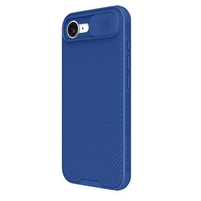 Nillkin - iPhone 16e Hülle - Kunststoff Hardcase - CamShield Pro Series - blau
