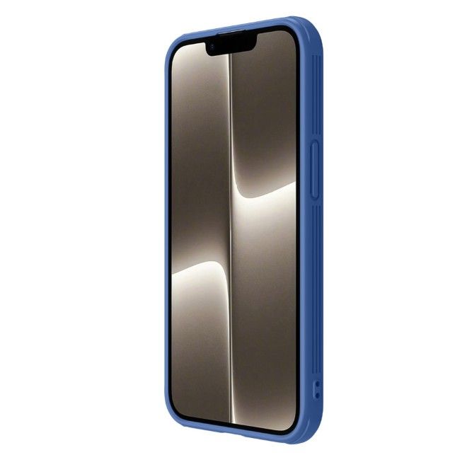 Nillkin - iPhone 16e Hülle - Kunststoff Hardcase - CamShield Pro Series - blau