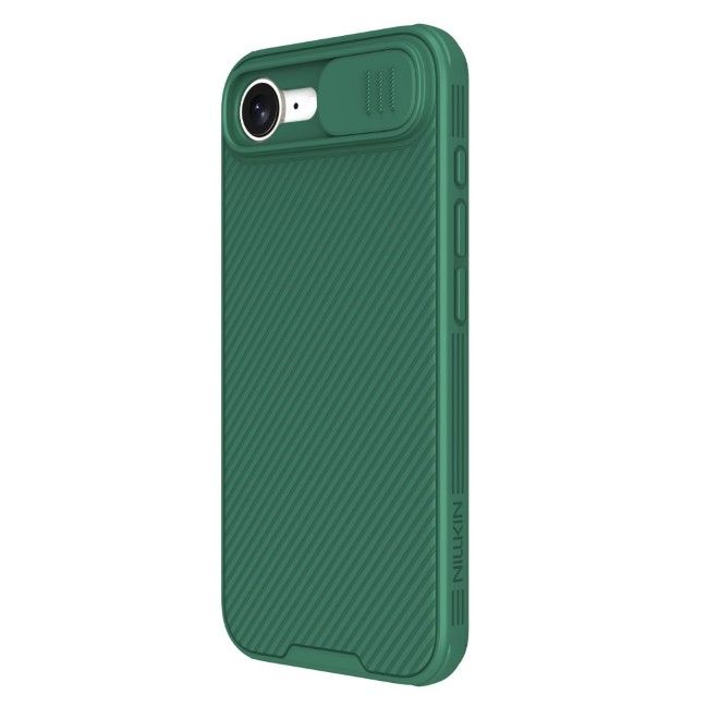 Nillkin - iPhone 16e Hülle - Kunststoff Hardcase - CamShield Pro Series - grün