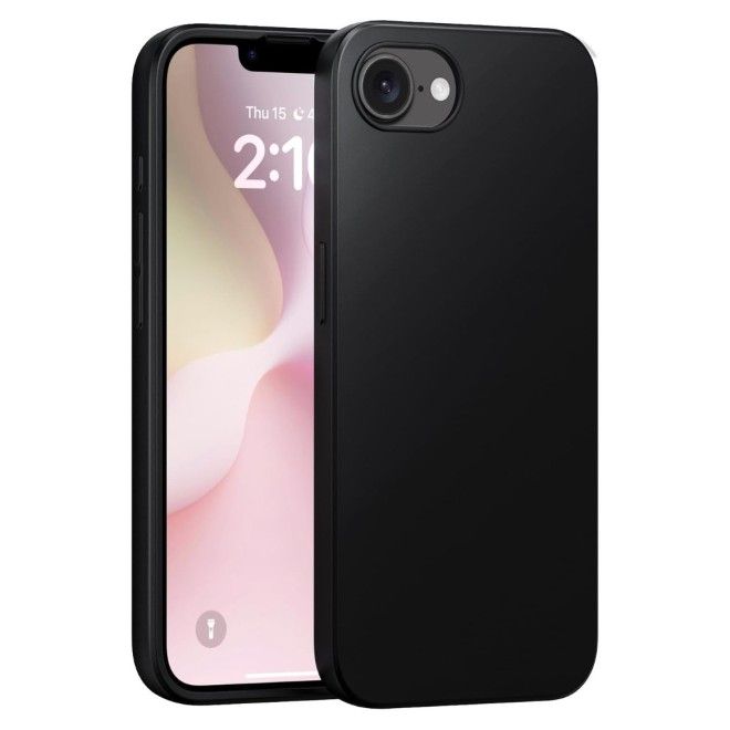 iPhone 17e / 16e Hülle - Softcase TPU Series - schwarz