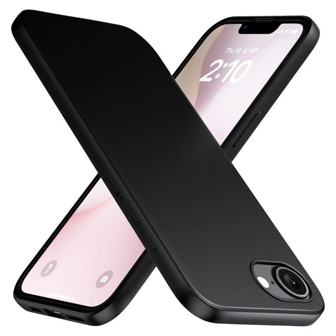 iPhone 17e / 16e Hülle - Softcase TPU Series - schwarz