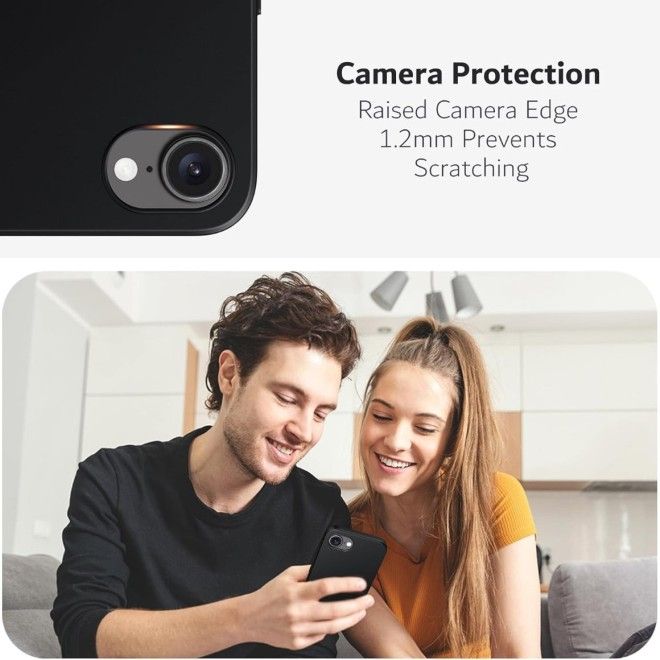 iPhone 17e / 16e Hülle - Softcase TPU Series - schwarz