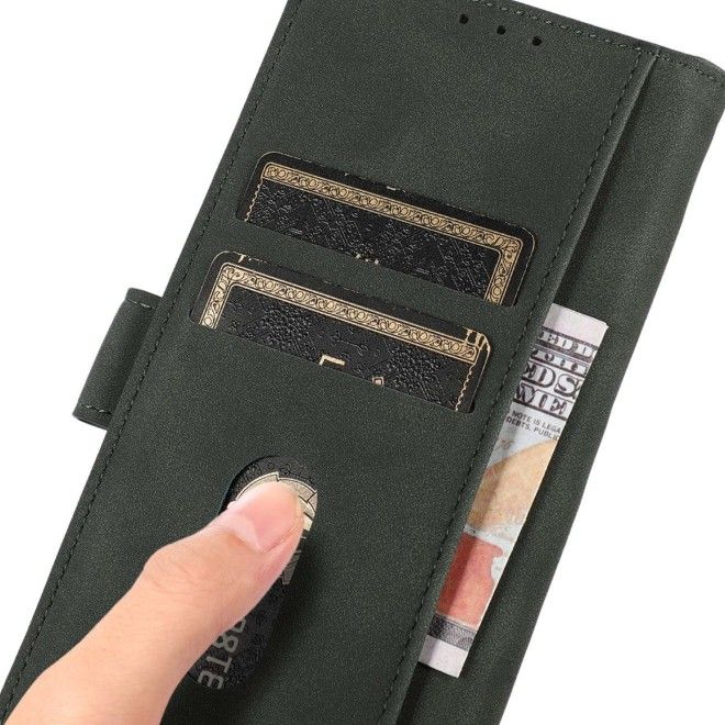 Étui pour iPhone 17e / 16e - Collection Classic II Cuir - Vert