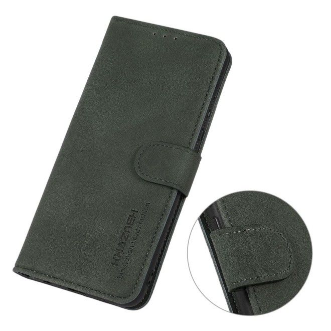 Étui pour iPhone 17e / 16e - Collection Classic II Cuir - Vert