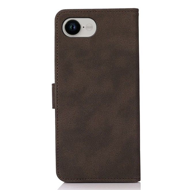 Étui pour iPhone 17e / 16e - Collection Classic II en cuir façon livre - Marron