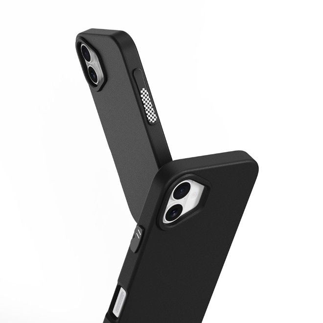 Yoyoisles - iPhone 16 Handyhülle - EVA Softcase - Air Tec Series - schwarz
