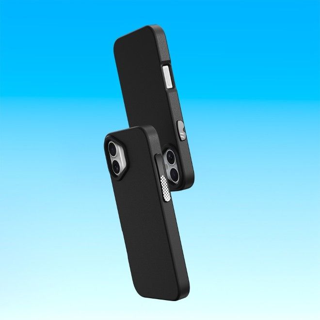 Yoyoisles - iPhone 16 Handyhülle - EVA Softcase - Air Tec Series - schwarz