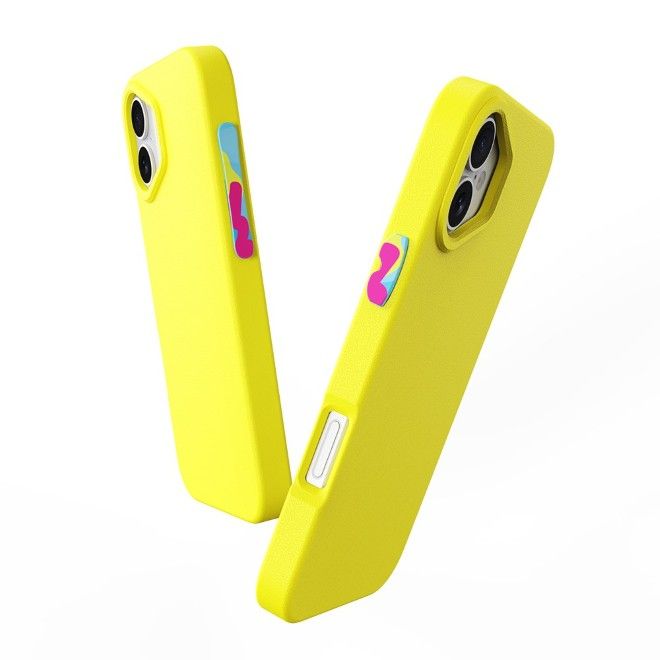 Yoyoisles - iPhone 16 Handyhülle - EVA Softcase - Air Tec Series - gelb