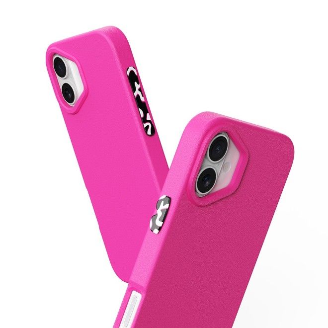 Yoyoisles - iPhone 16 Handyhülle - EVA Softcase - Air Tec Series - rosepink
