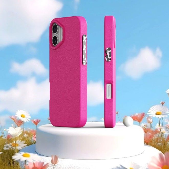 Yoyoisles - iPhone 16 Handyhülle - EVA Softcase - Air Tec Series - rosepink