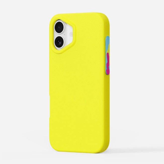 Yoyoisles - iPhone 16 Plus Handyhülle - EVA Softcase - Air Tec Series - gelb