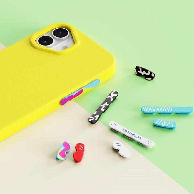 Yoyoisles - iPhone 16 Plus Handyhülle - EVA Softcase - Air Tec Series - gelb