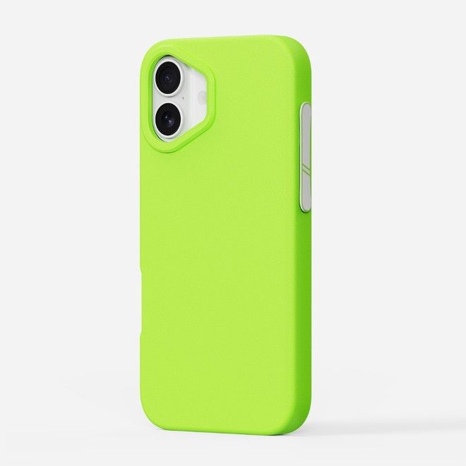 Yoyoisles - iPhone 16 Plus Handyhülle - EVA Softcase - Air Tec Series - hellgrün