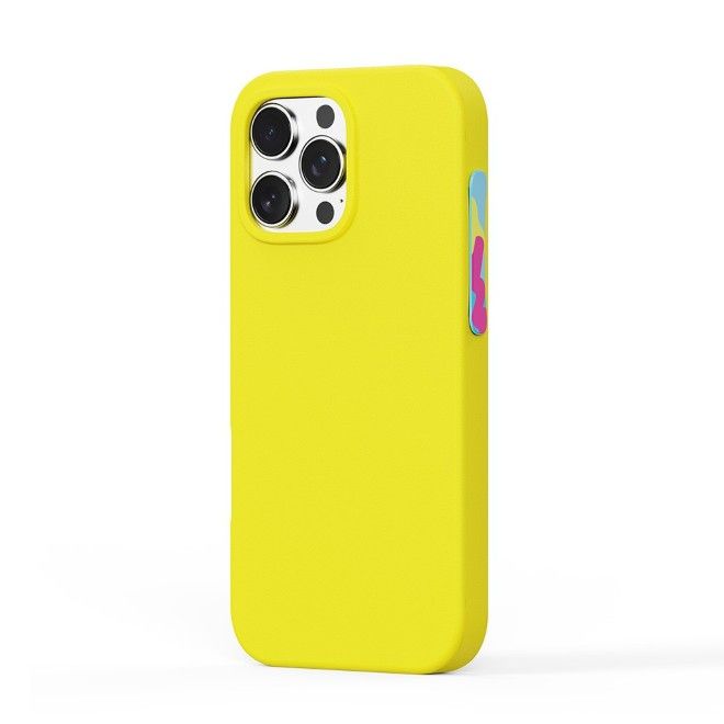 Yoyoisles - iPhone 16 Pro Handyhülle - EVA Softcase - Air Tec Series - gelb