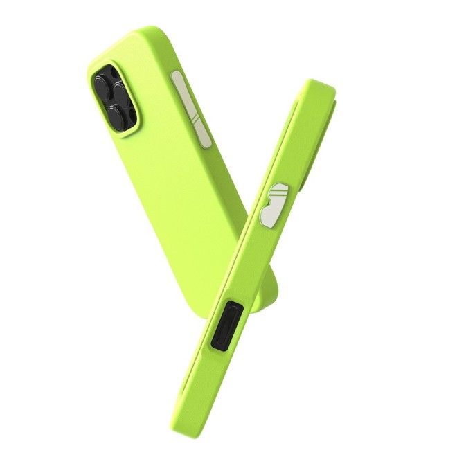Yoyoisles - iPhone 16 Pro Handyhülle - EVA Softcase - Air Tec Series - hellgrün
