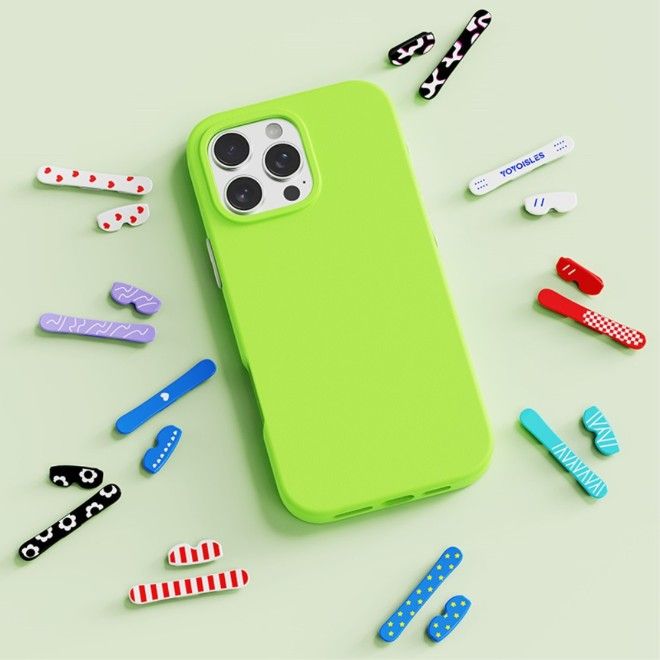 Yoyoisles - iPhone 16 Pro Handyhülle - EVA Softcase - Air Tec Series - hellgrün