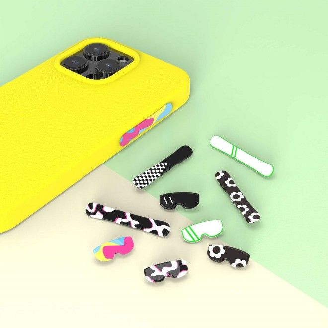 Yoyoisles - iPhone 16 Pro Max Handyhülle - EVA Softcase - Air Tec Series - gelb