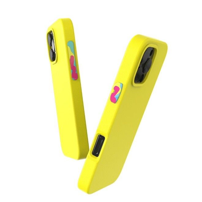 Yoyoisles - iPhone 16 Pro Max Handyhülle - EVA Softcase - Air Tec Series - gelb