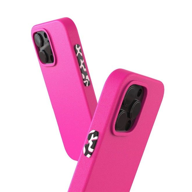 Yoyoisles - iPhone 16 Pro Max Handyhülle - EVA Softcase - Air Tec Series - rosepink