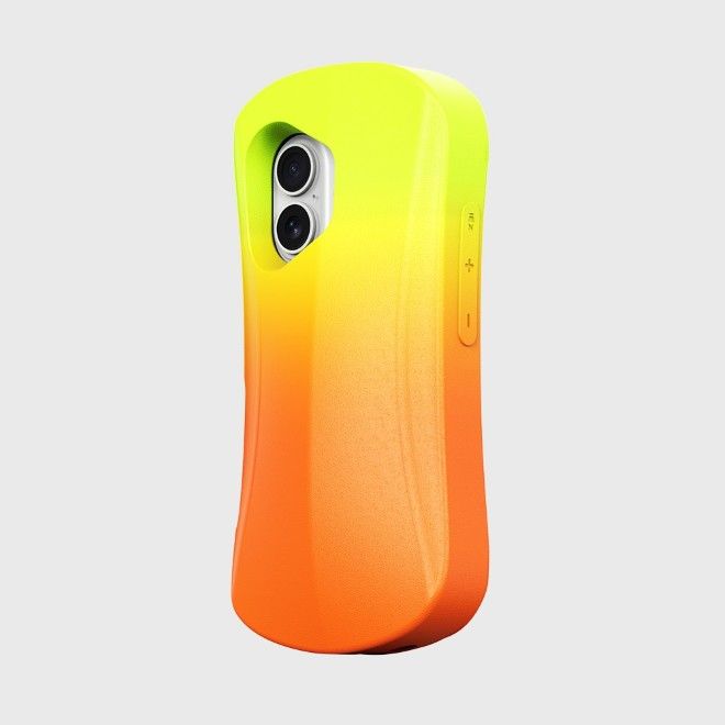 Yoyoisles - iPhone 16 Handyhülle - EVA Softcase - Ocean Series - orangegelb
