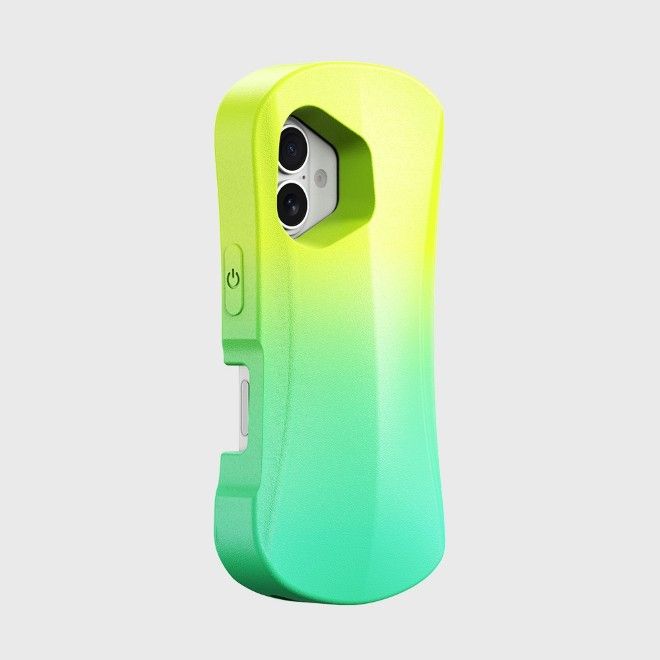 Yoyoisles - iPhone 16 Handyhülle - EVA Softcase - Ocean Series - gelbgrün