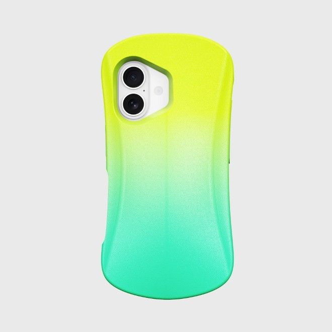 Yoyoisles - iPhone 16 Handyhülle - EVA Softcase - Ocean Series - gelbgrün