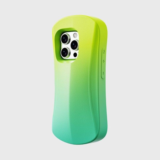 Yoyoisles - iPhone 16 Pro Handyhülle - EVA Softcase - Ocean Series - gelbgrün