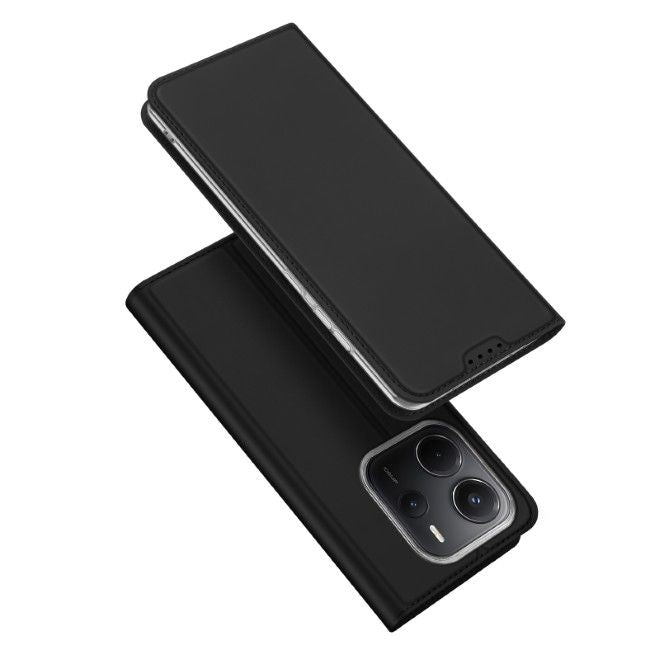 Dux Ducis - Xiaomi Redmi Note 14 4G Hülle - Handy Bookcover - Skin Pro Series - schwarz