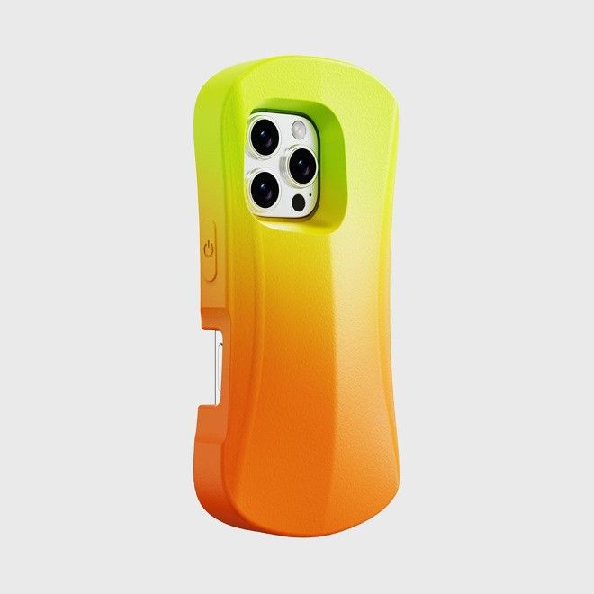 Yoyoisles - iPhone 16 Pro Handyhülle - EVA Softcase - Ocean Series - orangegelb