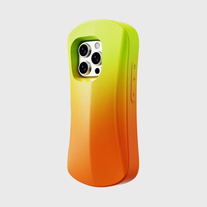 Yoyoisles - iPhone 16 Pro Handyhülle - EVA Softcase - Ocean Series - orangegelb