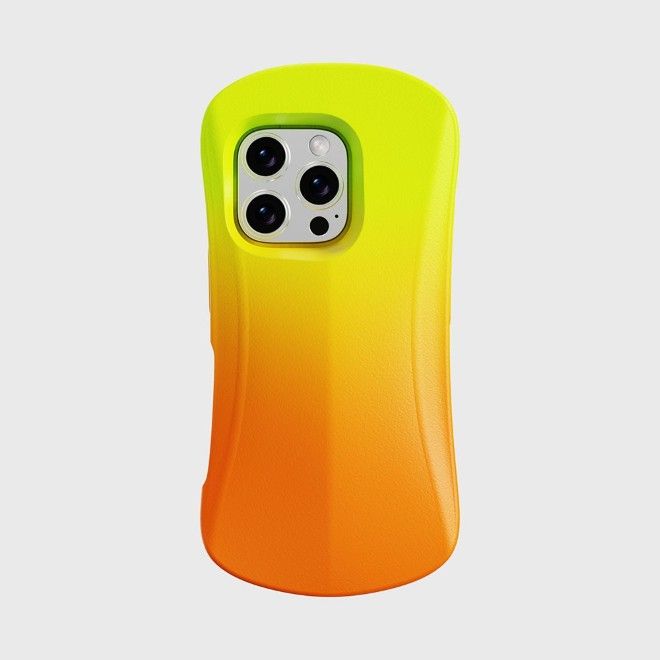 Yoyoisles - iPhone 16 Pro Handyhülle - EVA Softcase - Ocean Series - orangegelb