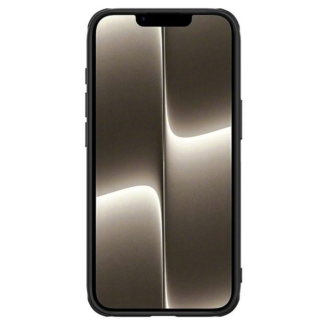 Nillkin - iPhone 16e Hülle - Kunststoff Case - Super Frosted Shield Pro Magnetic Series - schwarz