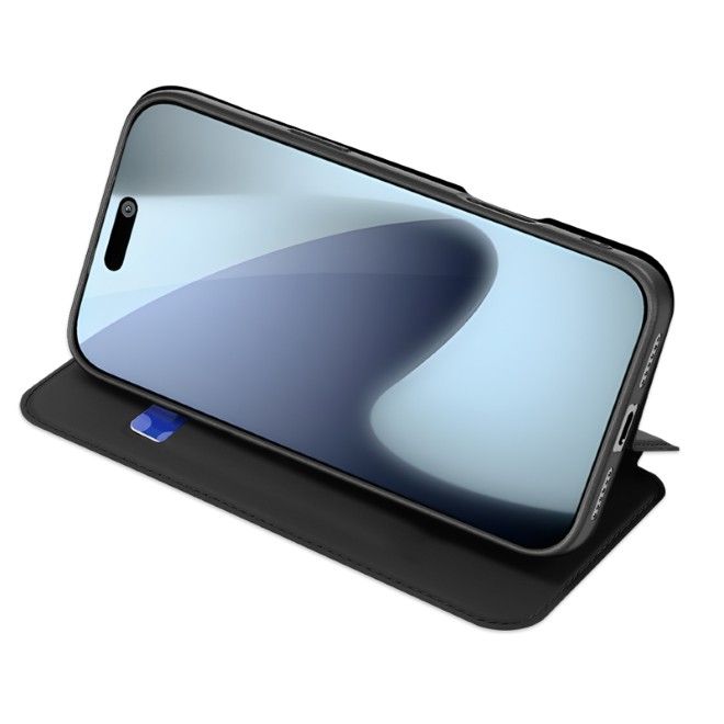 Dux Ducis - iPhone 17 Pro Hülle - Handy Bookcover - Skin Pro Series - schwarz