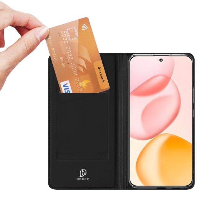 Dux Ducis - Honor 400 Hülle - Handy Bookcover - Skin Pro Series - schwarz